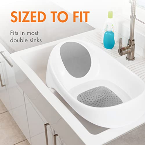 Boon Soak bathtub contoured back wall