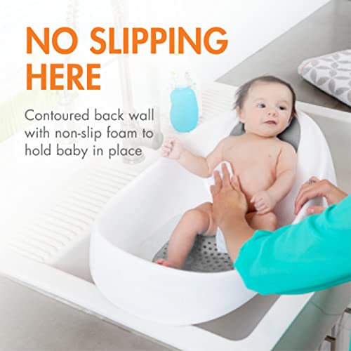 Boon Soak bathtub non-slip foam details