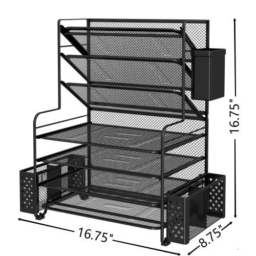 Full assembly of Simple Trending ST57816 black organizer
