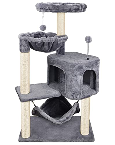 YUNIQUE Cat Tree Model 266 grey view