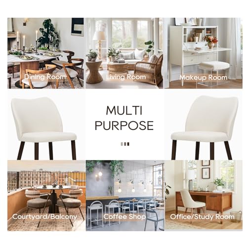 Side profile of COLAMY dining room furniture