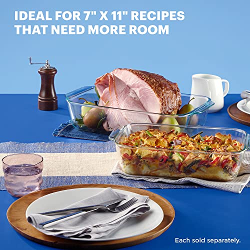 Pyrex glassware in an oven setting