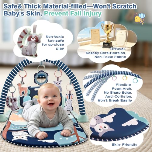 Joryuek play mat infant using piano keys