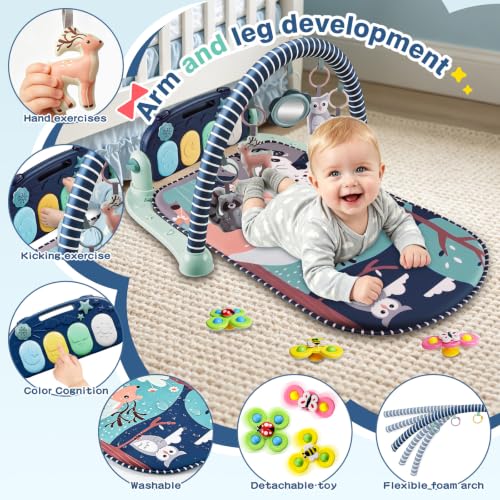 Joryuek musical mat light and sound features