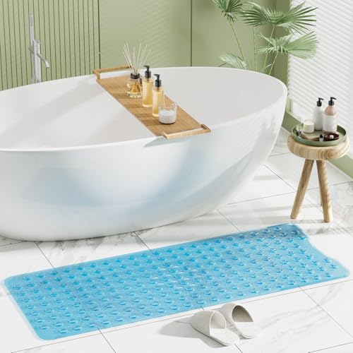 AmazerBath mat inside a standard bathtub