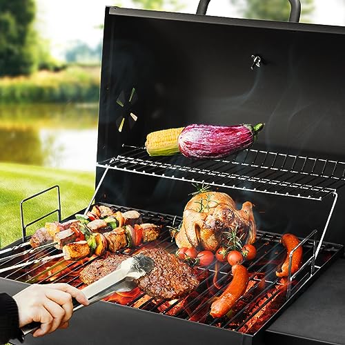Grill base with bottom storage shelf