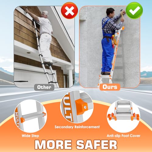 LEVELEVE multi-position ladder for stairs