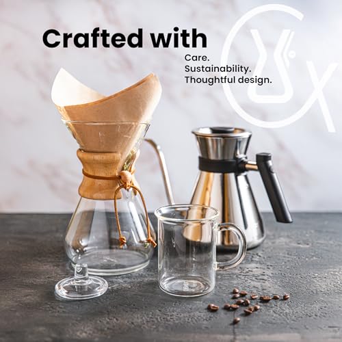 Stacked Chemex filter boxes
