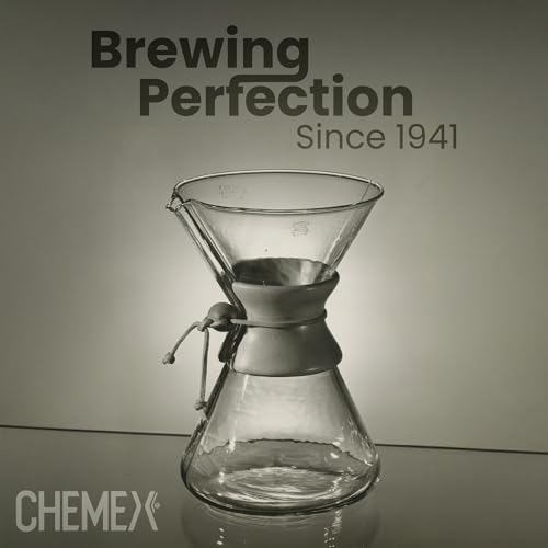 Detailed view of Chemex filter box label