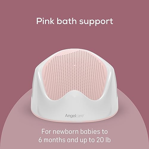 Angelcare Baby Bath Support Pink mesh detail