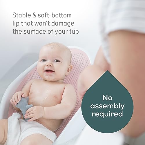 Angelcare Baby Bath Support Pink ergonomic design