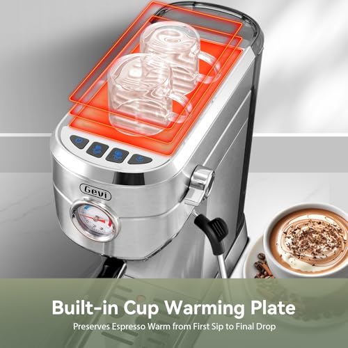 Gevi Espresso Maker hot water function