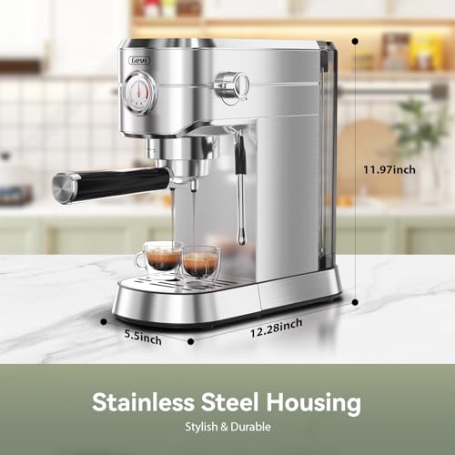 Gevi Espresso Machine intuitive controls