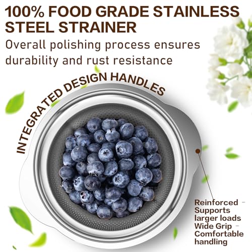 Detail of STOCKPOT colander handle