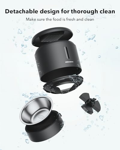 Battery compartment of automatic feeder