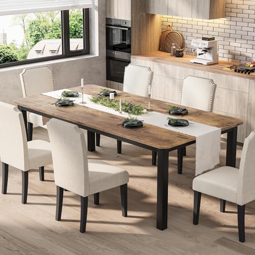 Garvee 78.7 Inch Dining Table for 8-10 People overview