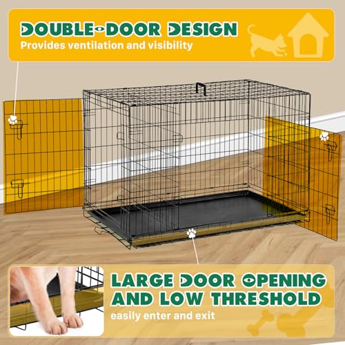 Heavy-duty sliding bolt locks on Aidoly cage