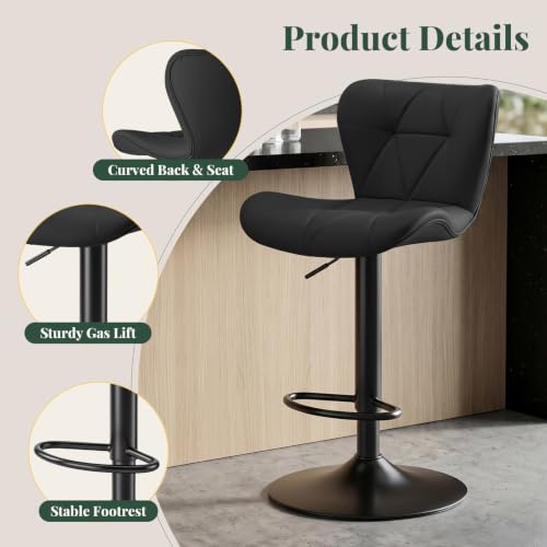 High density foam stool cushion