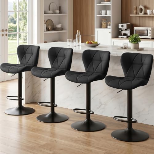 Ergonomic bar stool side profile