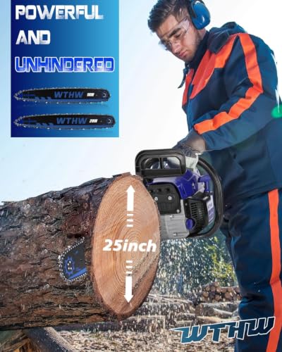 WTHW chainsaw 18-inch bar setup