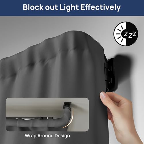 Side profile of curved wrap around rod design