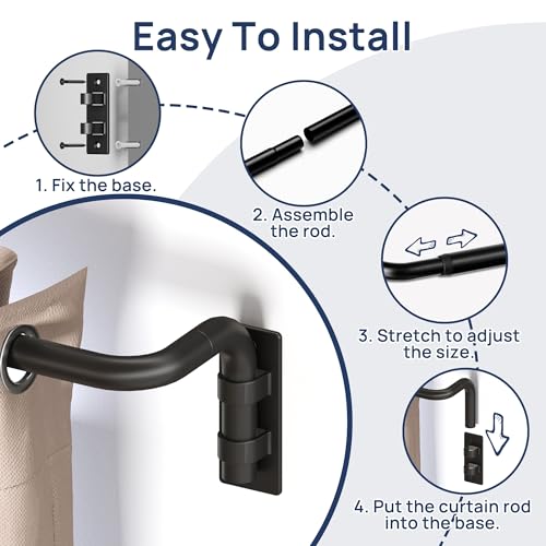 ENJOYBASICS curtain rod components and hardware