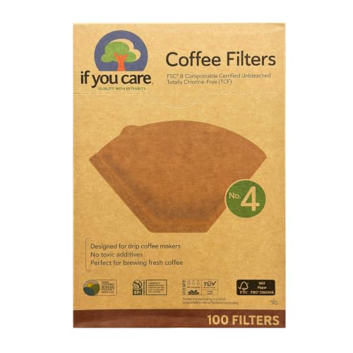 If You Care Coffee Filters No. 4 packaging