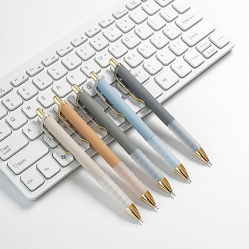 Ergonomic soft grip detail on Linbsunne pen