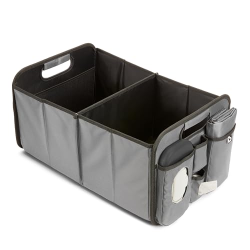 Munchkin Out-n-About Trunk Organizer Grey front view