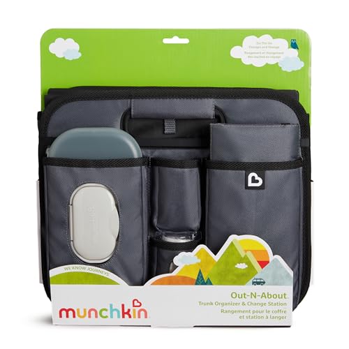 Munchkin Trunk Organizer with included changing pad