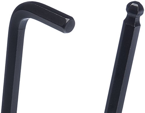 Close up of long-arm hex key ball ends