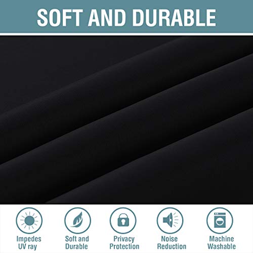 Close-up of insulated curtain fabric texture