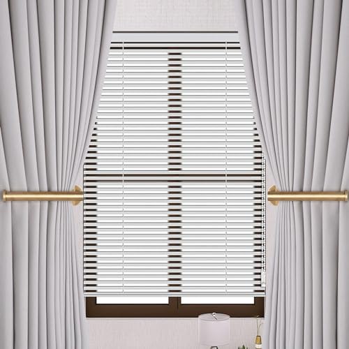 Groleca gold curtain tiebacks adhesive backing detail