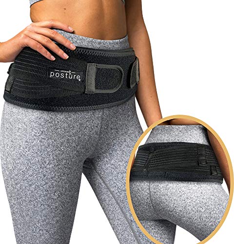 Vriksasana Posture Sacroiliac Hip Belt front view