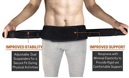 Vriksasana Posture Sacroiliac Hip Belt anti-slip interior