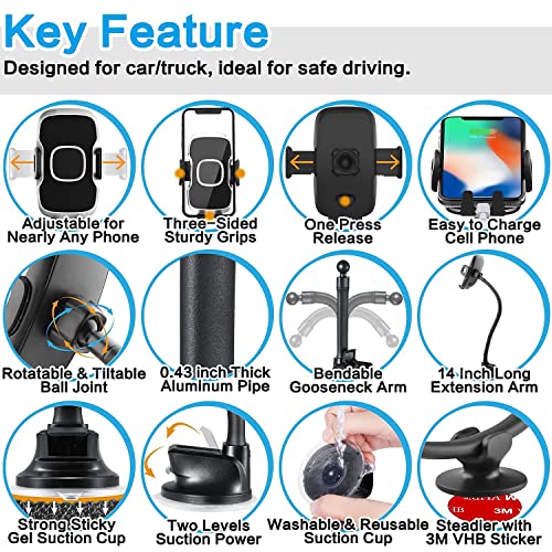 Adjustable angle view of 1Zero car mount