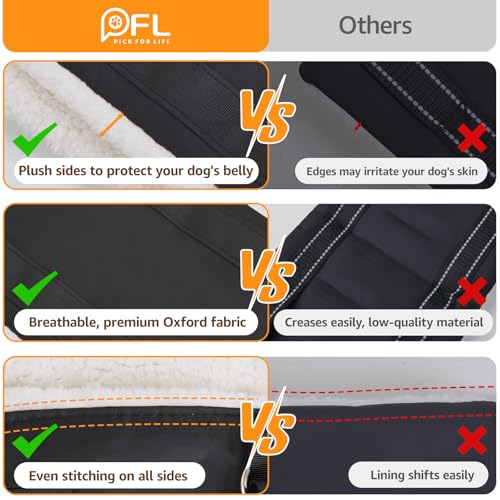 Soft synthetic fleece interior detail