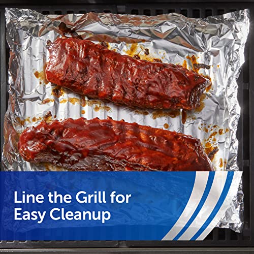 Silver aluminum foil surface close up