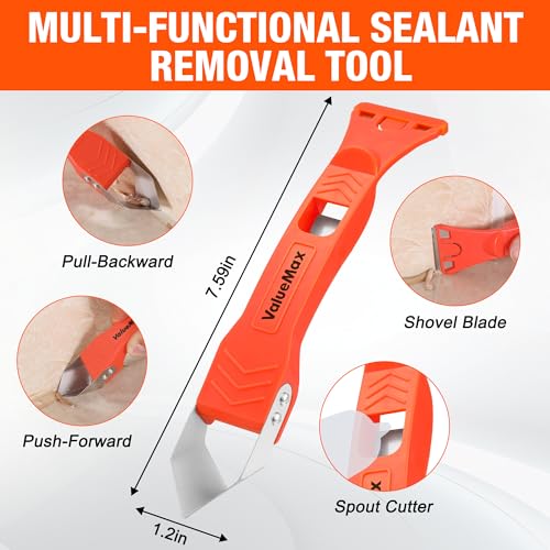 Close up of ValueMax caulk gun rotating barrel