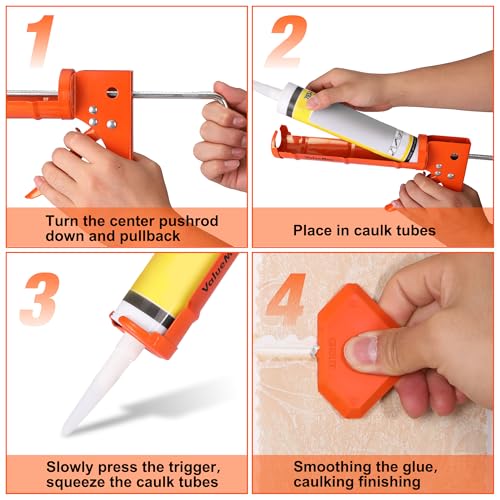 ValueMax caulk gun spout cutter feature