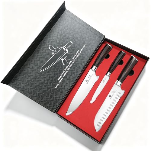 imarku knife set for kitchen preparation