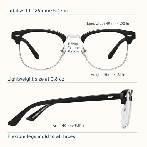 racico men glasses box contents