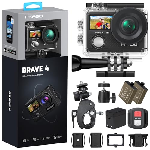 AKASO Brave 4 action camera front view