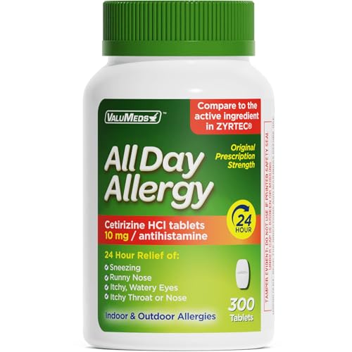 ValuMeds 24-Hour Allergy Medicine bottle front view