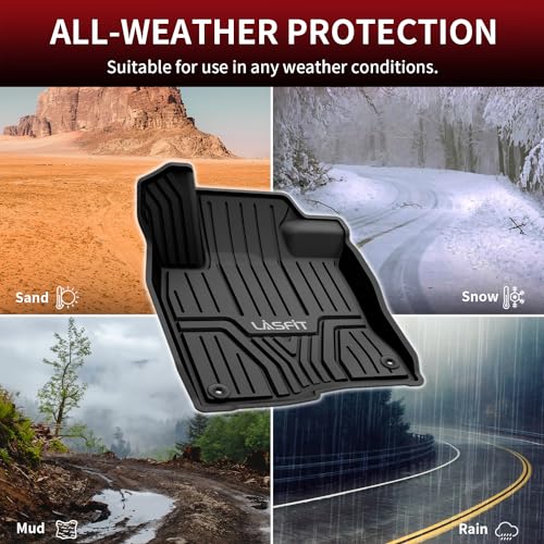 Easy to clean textured mat surface