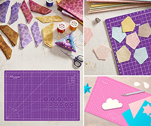 Cutting mat used for sewing projects