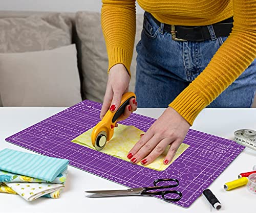 Self-healing mat for quilting fabric