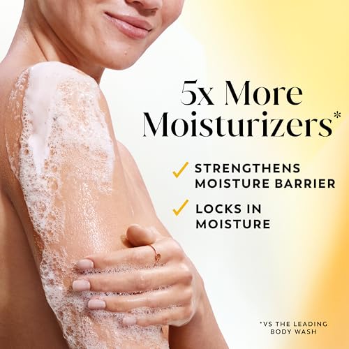 Olay body wash shea butter scent label
