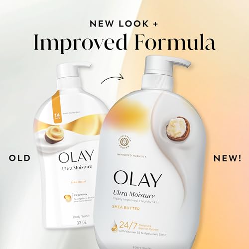 Olay creamy body wash texture preview