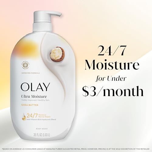 Olay body wash pump dispenser detail